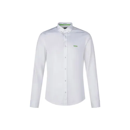 Hugo Boss Белые Мужские Рубашки