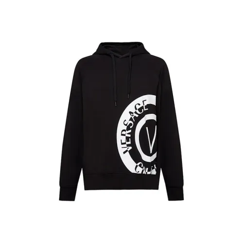 VERSACE JEANS COUTURE SS24 Толстовка Мужской Черный