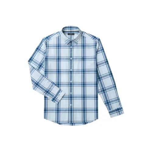 HAZZYS Серые Мужские Рубашки