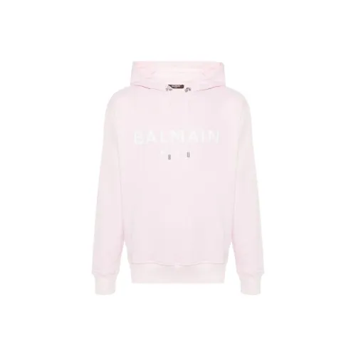 BALMAIN Светло-розовый Мужской Свитшот