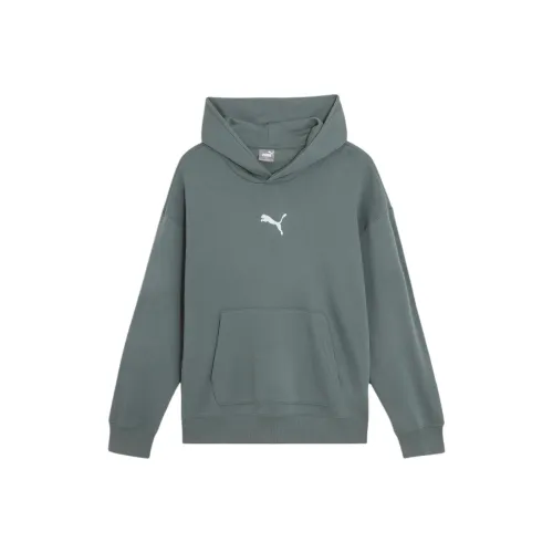 PUMA Толстовка Мужская Ночной Зеленый