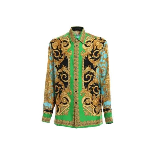 VERSACE Многоцветные Мужские Рубашки