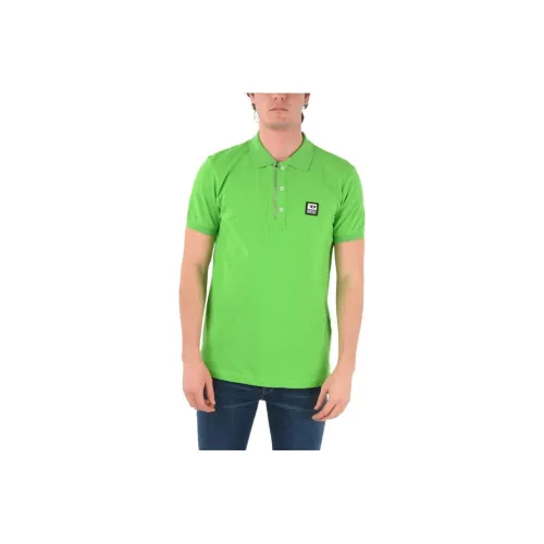 DIESEL Зеленая Мужская Поло