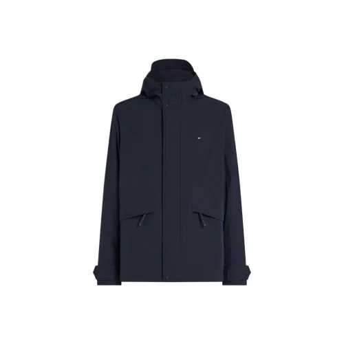 Tommy Hilfiger Морской Синий Мужские Куртки