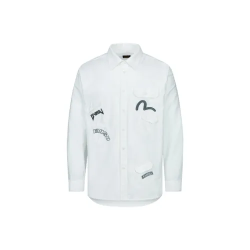 EVISU Белые Мужские Рубашки