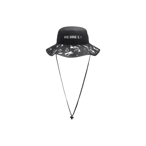 LINING Cotton Bucket Hats Черный Унисекс