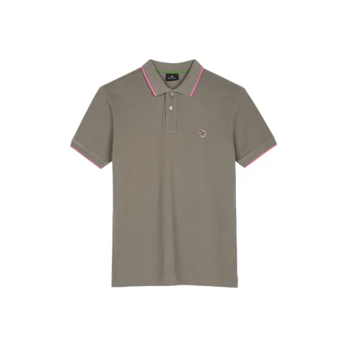 Paul Smith Khaki Мужская Рубашка Поло