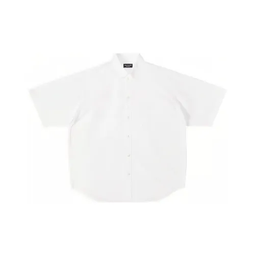 Balenciaga BB ICON Белый Мужская Рубашка