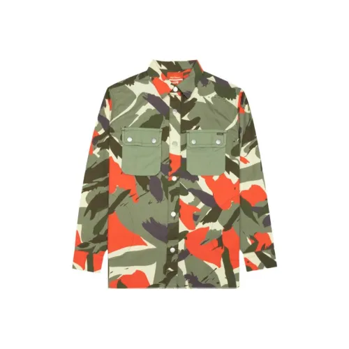 VANS Nigel Cabourn Nigel Рубашка Мужская Зеленая