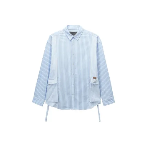 MUSIUM DIV FW24 Рубашка Унисекс Blue