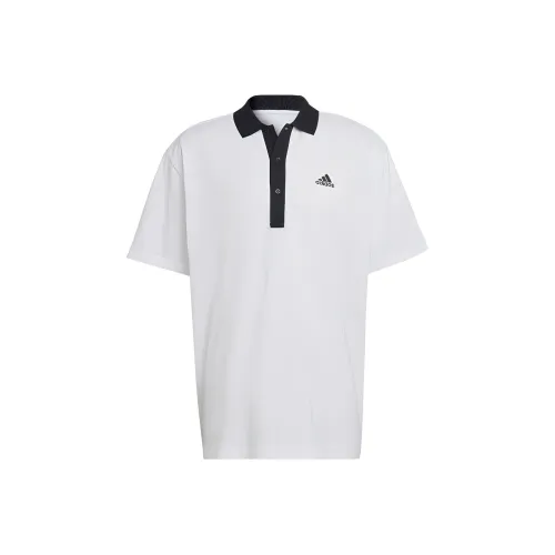 Adidas Белый Мужской Поло