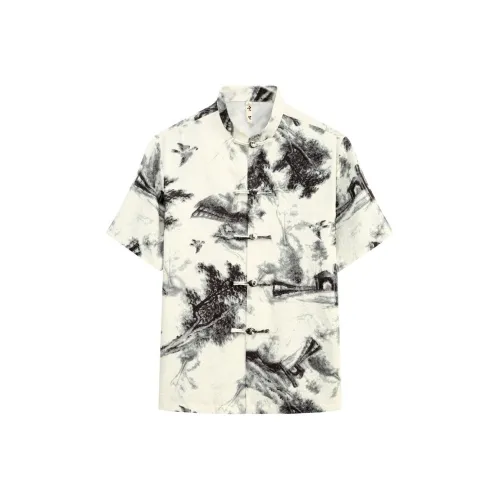 XUANSHENG Белые Мужские Рубашки