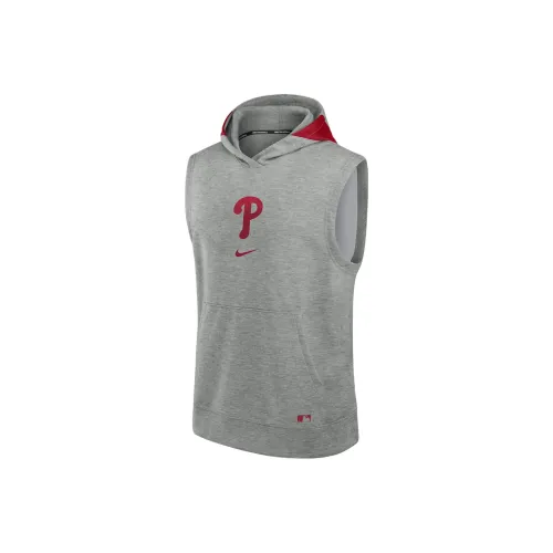 nike Philadelphia Phillies Аутентичная коллекция Early Work Толстовка Мужская Серый