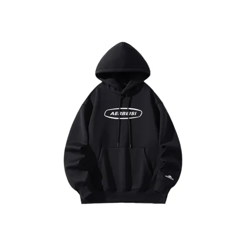 AERBEISI Черный Унисекс Свитшоты