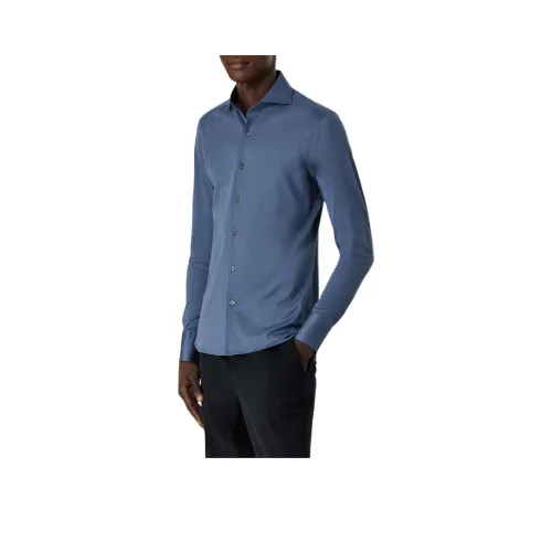 Canali Мужские Синие Рубашки