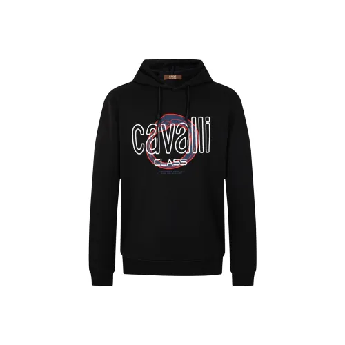 Cavalli Class Толстовка Мужской Черный
