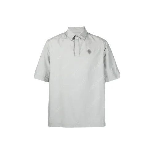 A COLD WALL* Серый Мужская Рубашка Поло