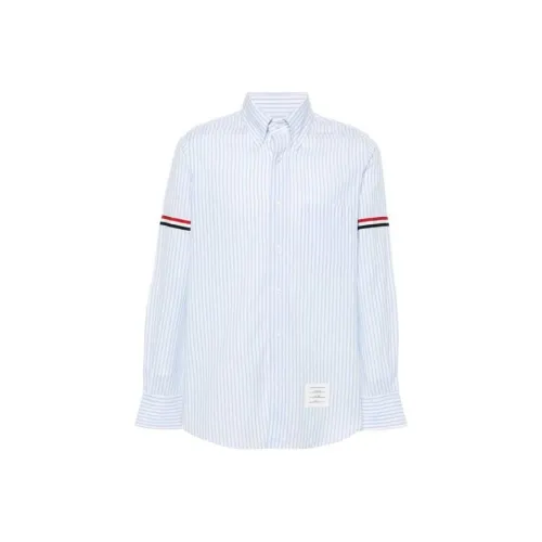 THOM BROWNE· Рубашка Мужская Светло-Синяя