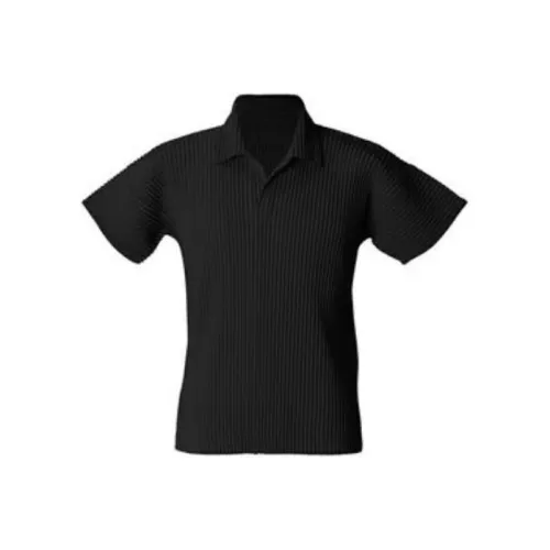 ISSEY MIYAKE Мужская черная поло