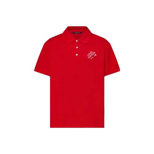 LOUIS VUITTON LV New Season Collection LV FALL Collection FW22 Поло Мужское Красное