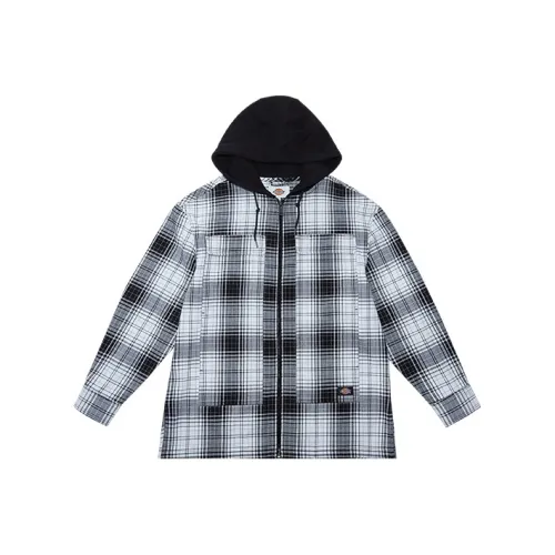 Dickies Рубашка Мужская Черно-Белая