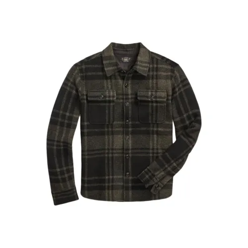 Double RL FW24 Рубашка Мужская 001 Многоцветная