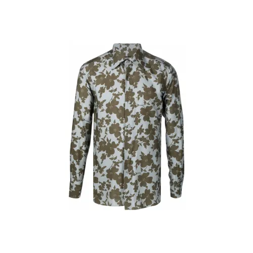 TOM FORD Зеленые Мужские Рубашки