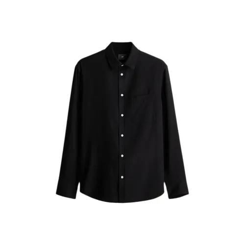 H&M Мужские Черные Рубашки