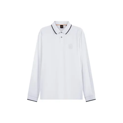 Hugo Boss Поло Мужское Белое