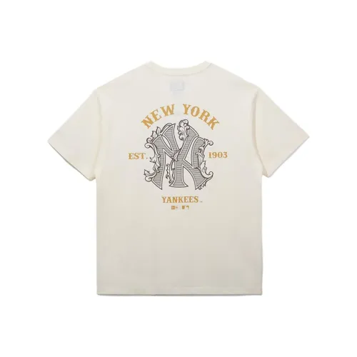 New Era T-Shirt Унисекс Айвори Белый