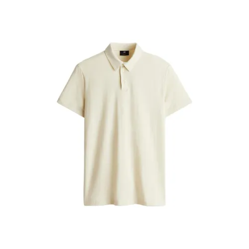 H M Поло Мужское Светло-Бежевое