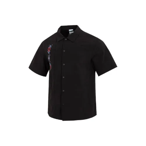 PUMA Prairie Resort Черные Мужские Рубашки