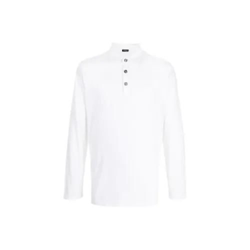 KITON Белая Мужская Поло