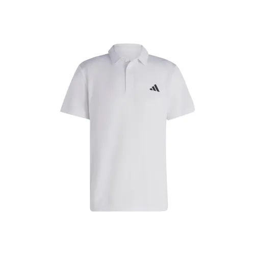 Adidas Теннис Поло Мужское Белое