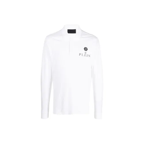 PHILIPP PLEIN Белая Мужская Рубашка Поло