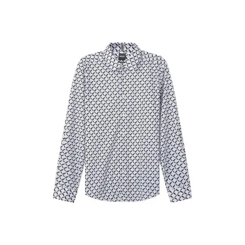 Hugo Boss Белые Мужские Рубашки