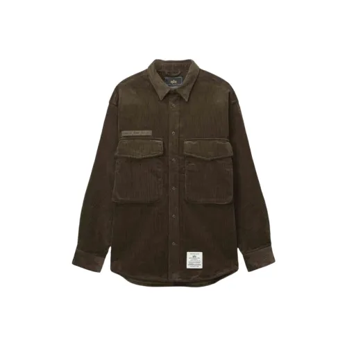 Совместный бренд с Alpha Industries Мужские рубашки