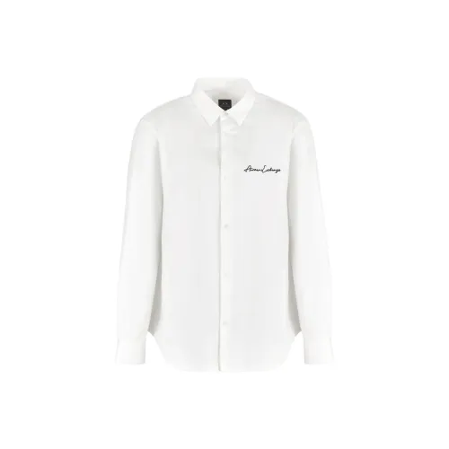ARMANI EXCHANGEAE SS24 Рубашка Мужская Белая