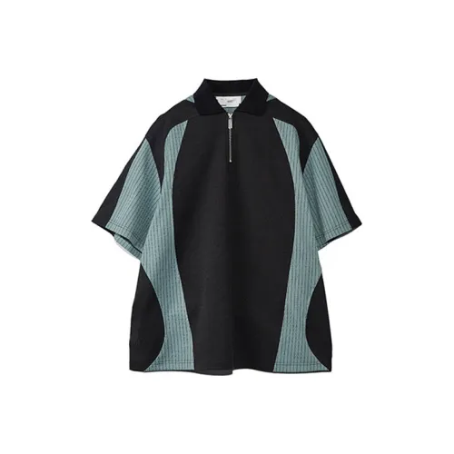 ROARINGWILD MAINLINE Черное унисекс-поло