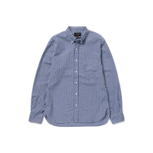 BEAMS Мужские Синие Рубашки