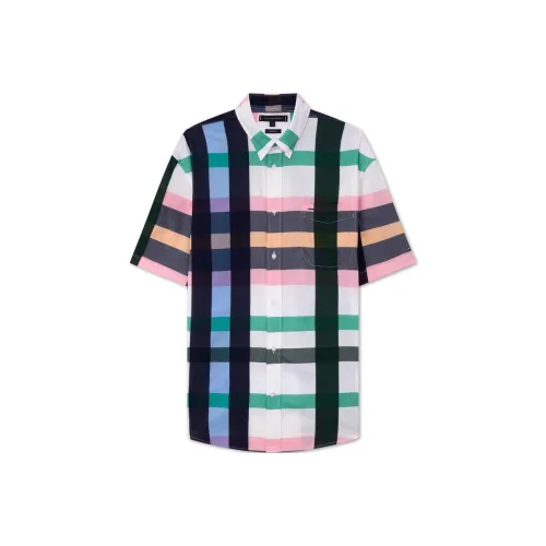 Tommy Hilfiger Многоцветная клетка 0MS Мужские рубашки