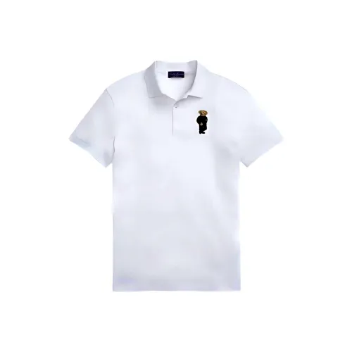 Ralph Lauren Purple Label Белая Мужская Поло
