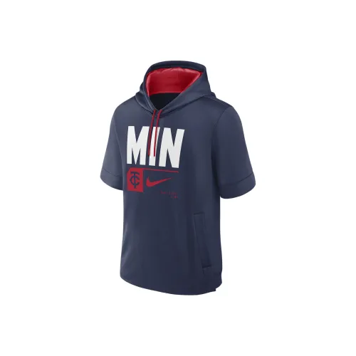 Nike Minnesota Twins Tri Code LOCKUP Толстовка Мужской Морской синий