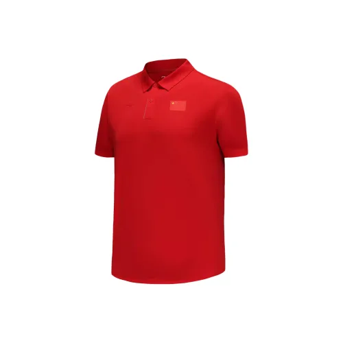 LINING Glory Series Поло Мужское Honor Red