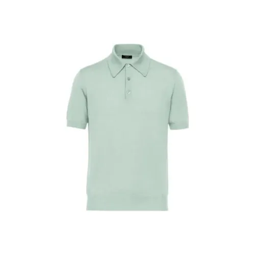 PRADA SS23 Поло Мужское Серое