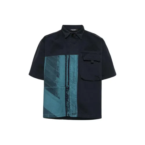 A COLD WALL* Рубашка Мужская Морской Синий