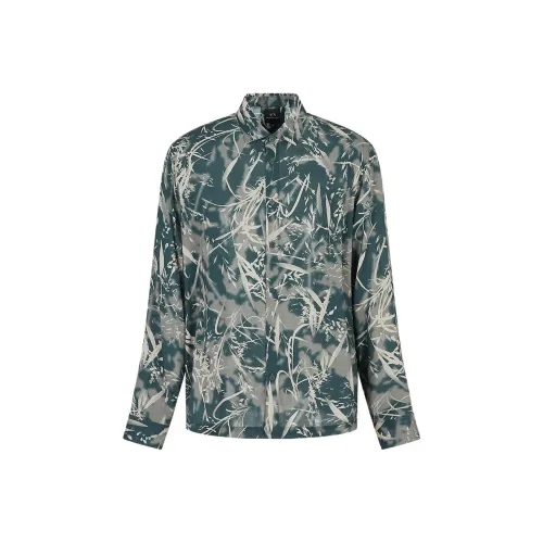 ARMANI EXCHANGEAE SS23 Рубашка Мужская Зеленая