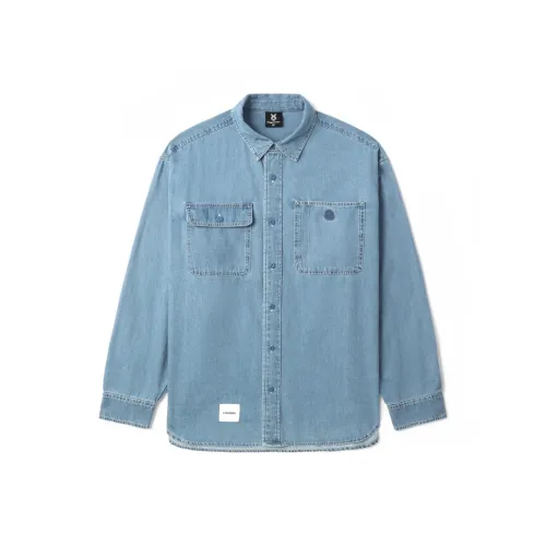 Fingercroxx Синие Унисекс Рубашки