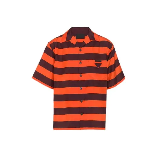 PRADA Orange Мужские Рубашки