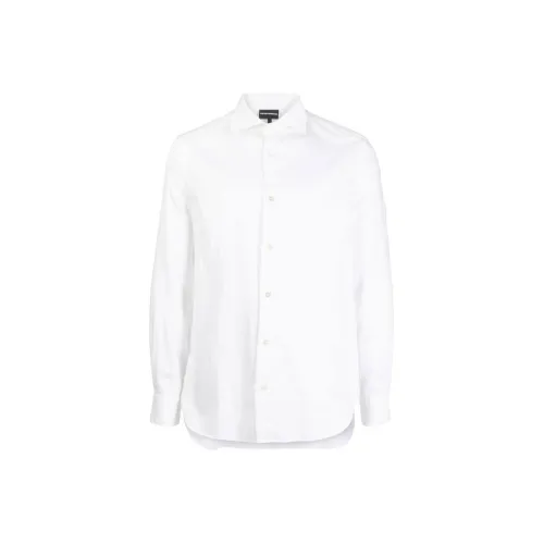 EMPORIO ARMANI Рубашка Мужская Белая